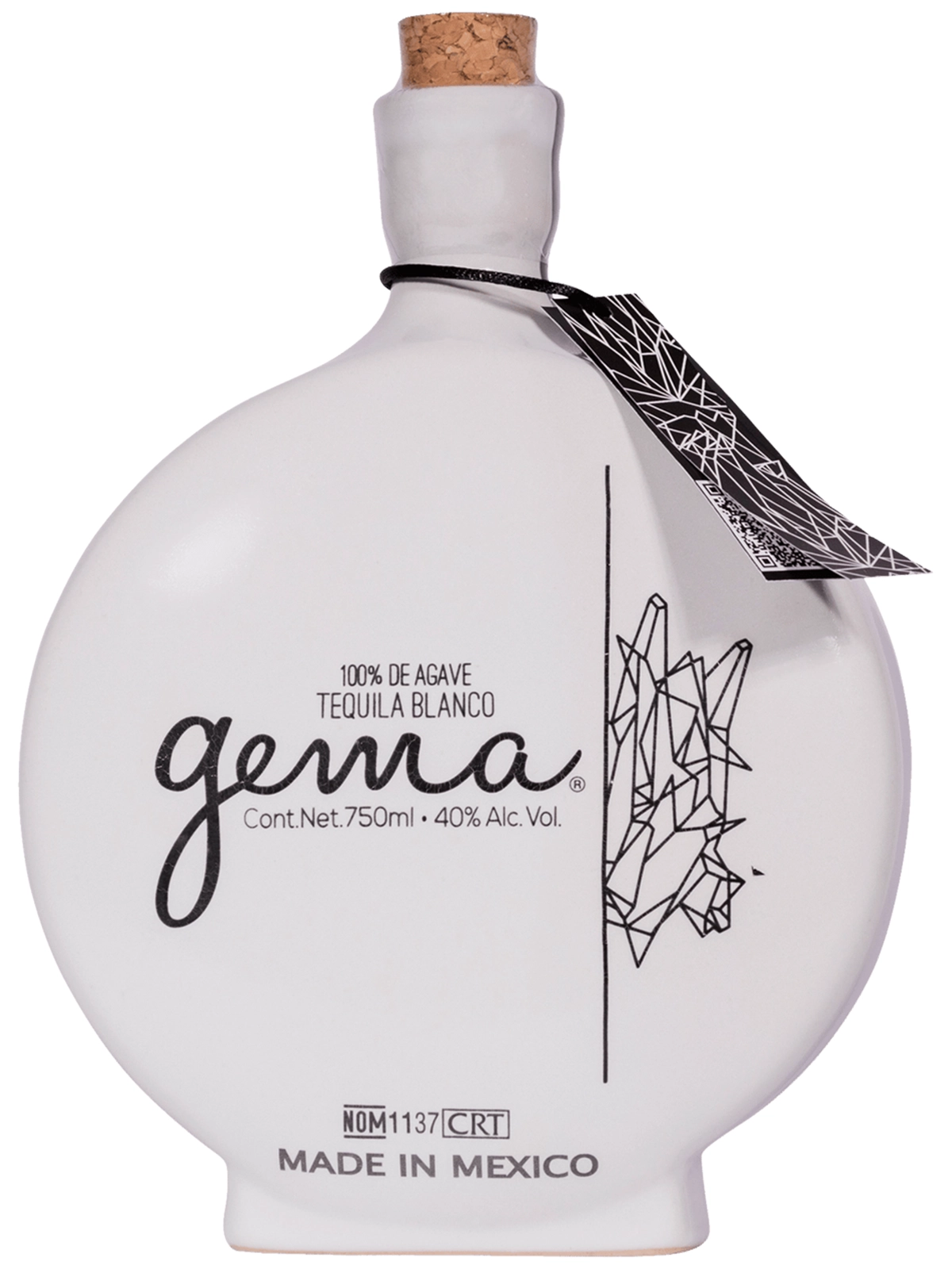 La Cofradia Ceramica Gema Silver Blanco Tequila 700ml